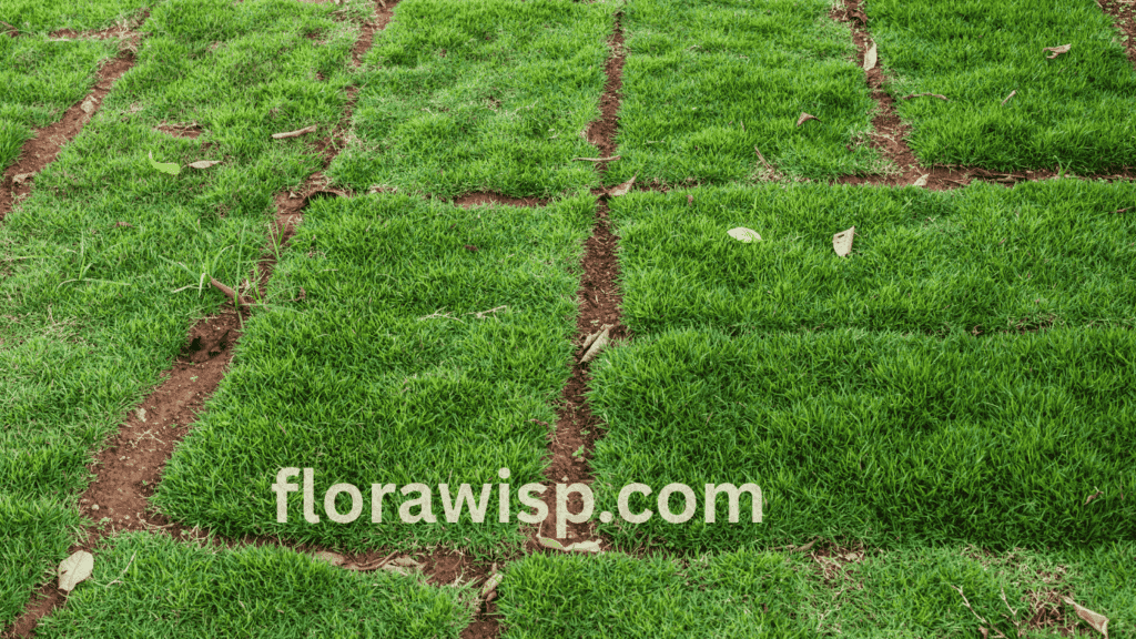 Healthy Zoysia Grass lawn in Florida under sunlight