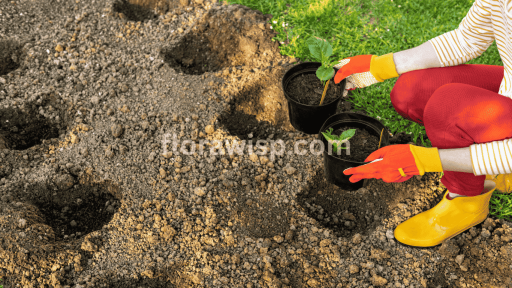 how to plant dahlias step by step in garden soil with proper spacing, sunlight, and care for healthy blooming plants